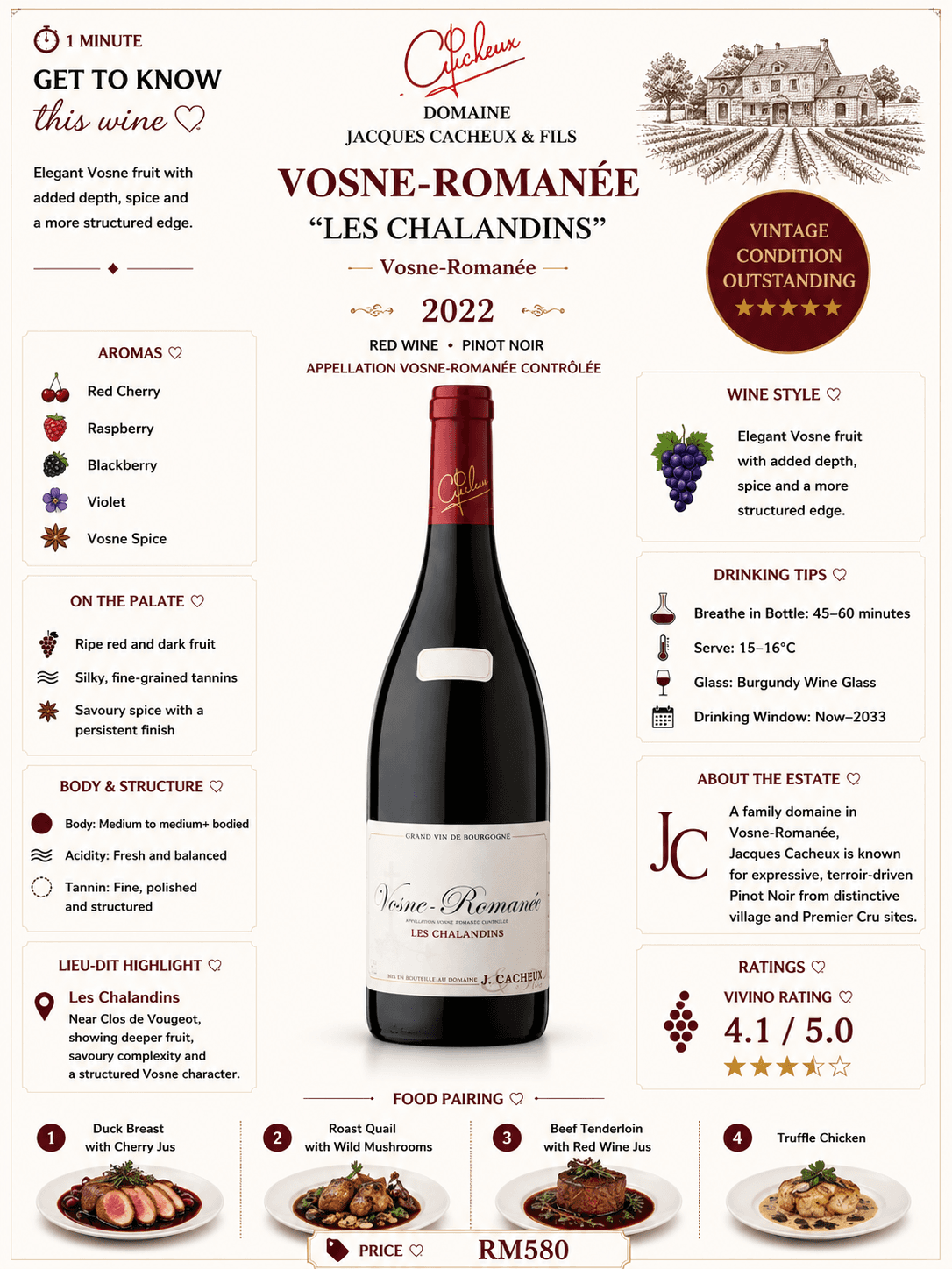 Vosne-Romanee "Les Chalandins"